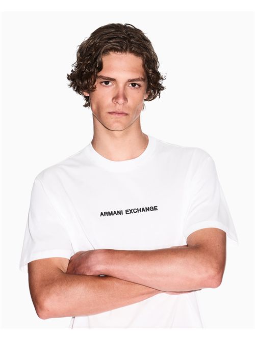 t-shirt uomo bianca ARMANI EXCHANGE | XM000787AF12308/U0009